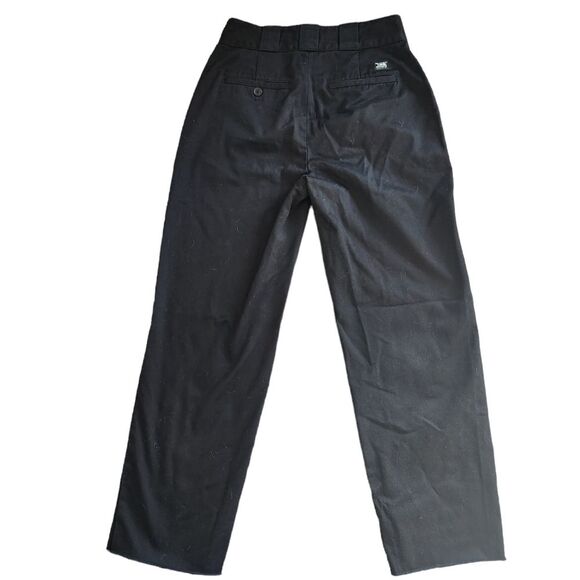 Tna Size 2 Wide Leg Black Trousers - Picture 2 of 7